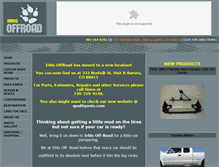 Tablet Screenshot of irbisoffroad.com